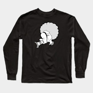 Foot Palm Clown Long Sleeve T-Shirt